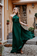 Classic Multiway Infinity Dress in Hunter Green
