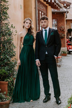 Classic Multiway Infinity Dress in Hunter Green