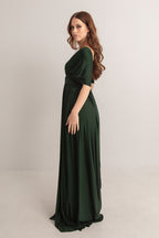 Classic Multiway Infinity Dress in Hunter Green