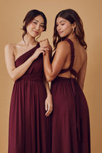 Classic Multiway Infinity Dress in Mulberry