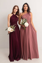 Classic Multiway Infinity Dress in Mulberry