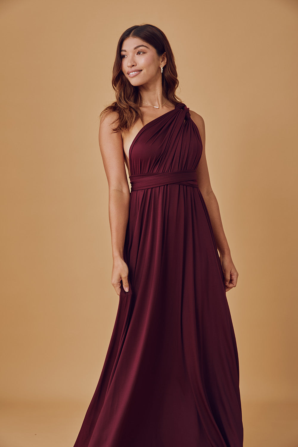 Classic Multiway Infinity Dress in Mulberry