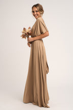 Classic Multiway Infinity Dress in Cappucino