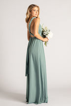 Duck Egg Blue Classic Infinity Multiway Dress for formal and bridesmaids dresses