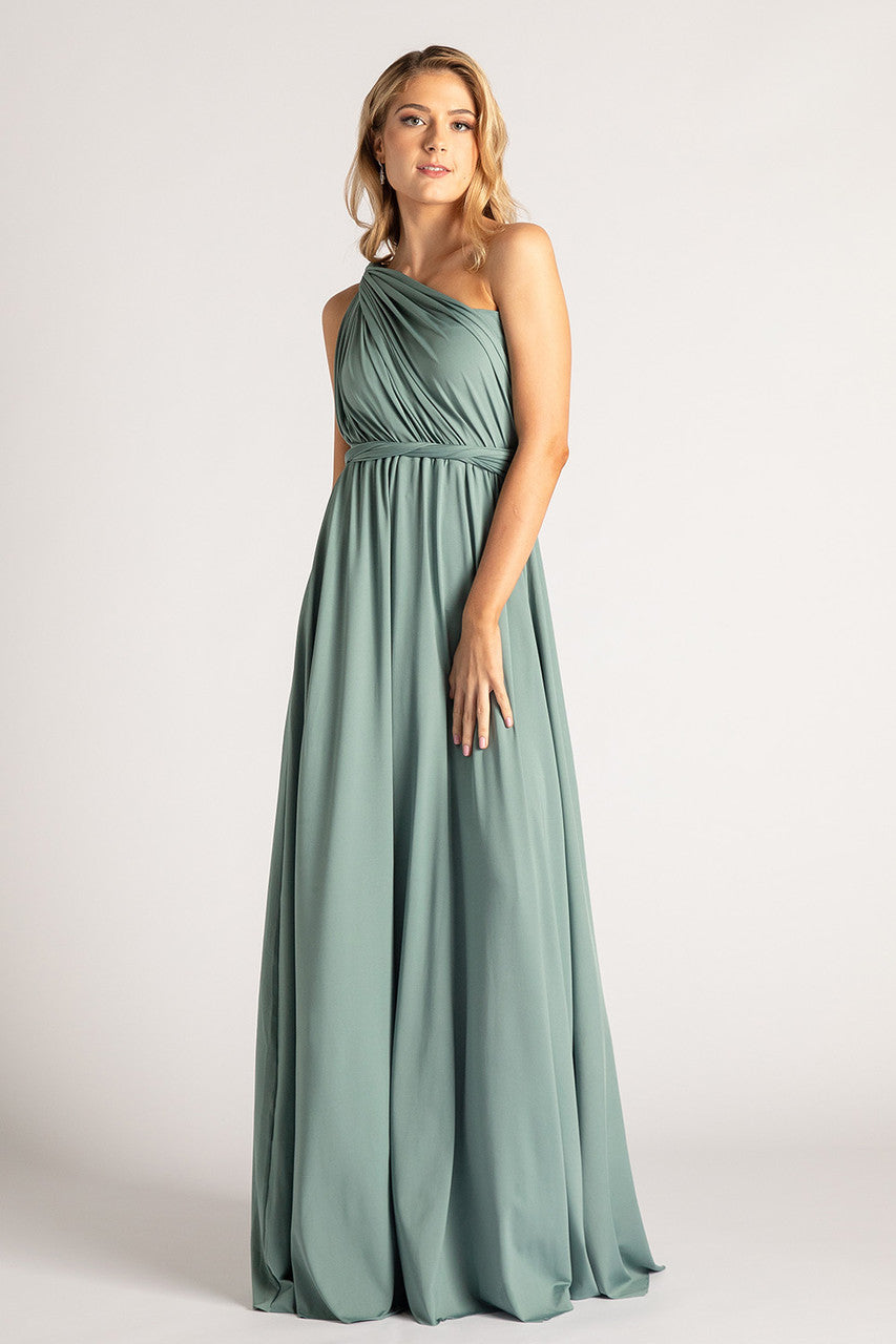 Duck Egg Blue Classic Infinity Multiway Dress for formal and bridesmaids dresses