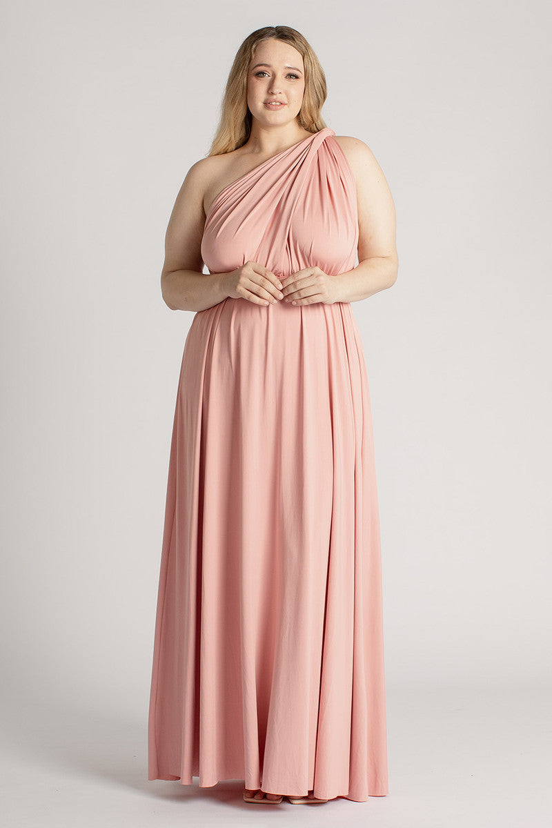 Classic Multiway Infinity Dress in Dusty Pink