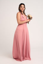Classic Multiway Infinity Dress in Dusty Rose