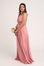 Classic Multiway Infinity Dress in Dusty Rose