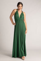 Classic Multiway Infinity Dress in Emerald Green