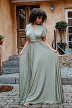 Classic Multiway Infinity Dress in Eucalyptus