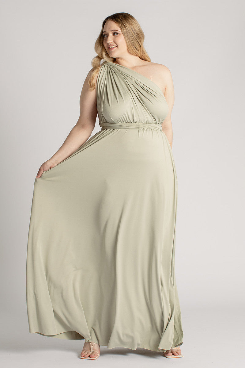 Classic Multiway Infinity Dress in Eucalyptus