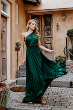 Classic Multiway Infinity Dress in Hunter Green
