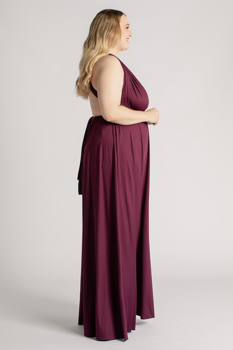 Classic Multiway Infinity Dress in Mulberry
