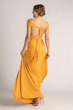 Classic Multiway Infinity Dress in Mustard Yellow