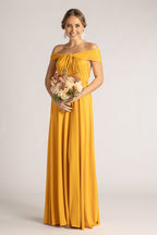 Classic Multiway Infinity Dress in Mustard Yellow
