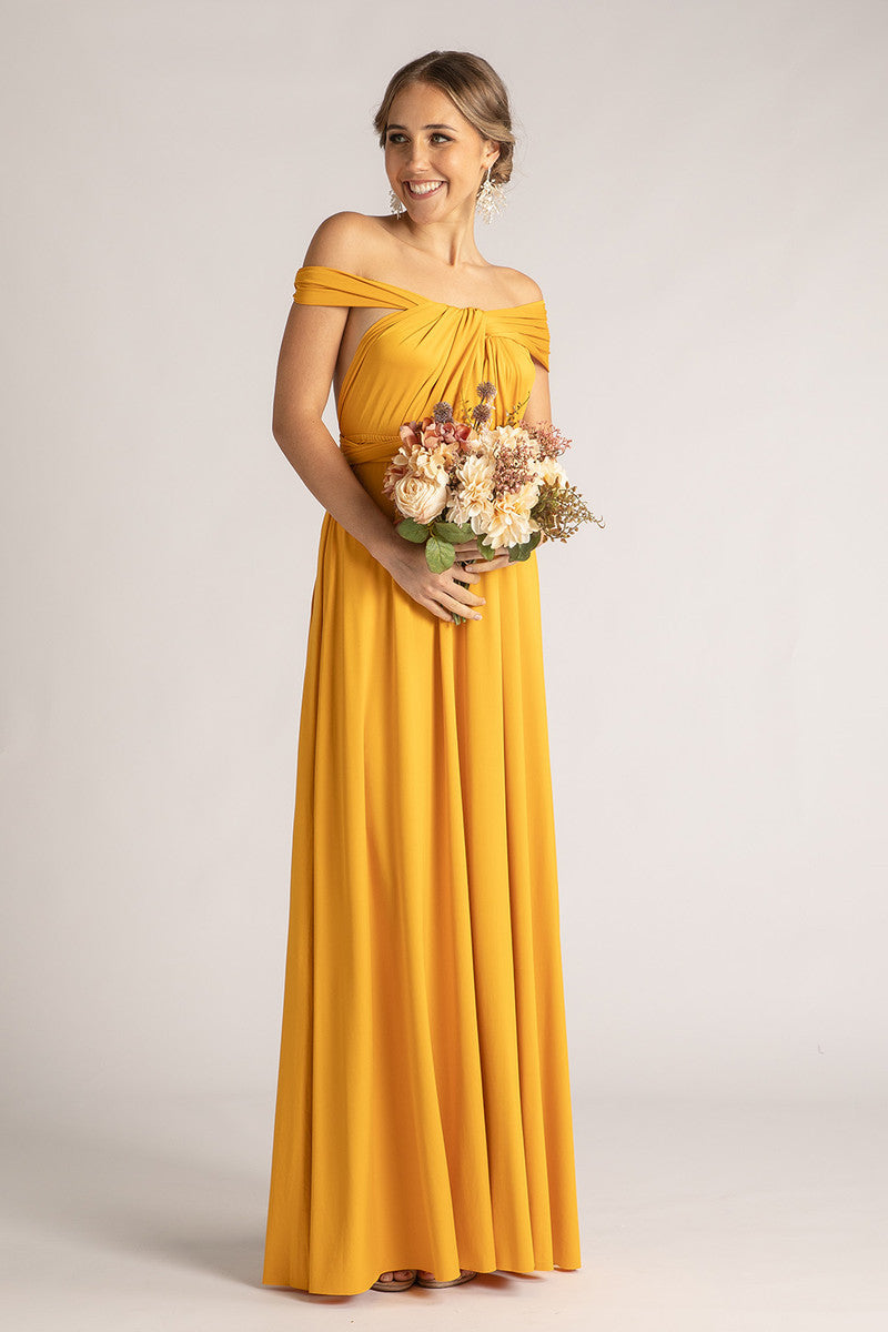 Yellow Bridesmaid Dresses | Infinity Dress | Model Chic Yellow Bridesmaid Dresses | Infinity Dress | Model Chic