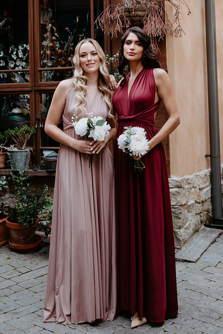 Classic Multiway Infinity Dress in Dark Burgundy For Sale - Bridesmaids Dresses | Model Chic Classic Multiway Infinity Dress in Dark Burgundy For Sale - Bridesmaids Dresses | Model Chic