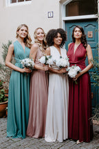 Duck Egg Blue Classic Infinity Multiway Dress for formal and bridesmaids dresses