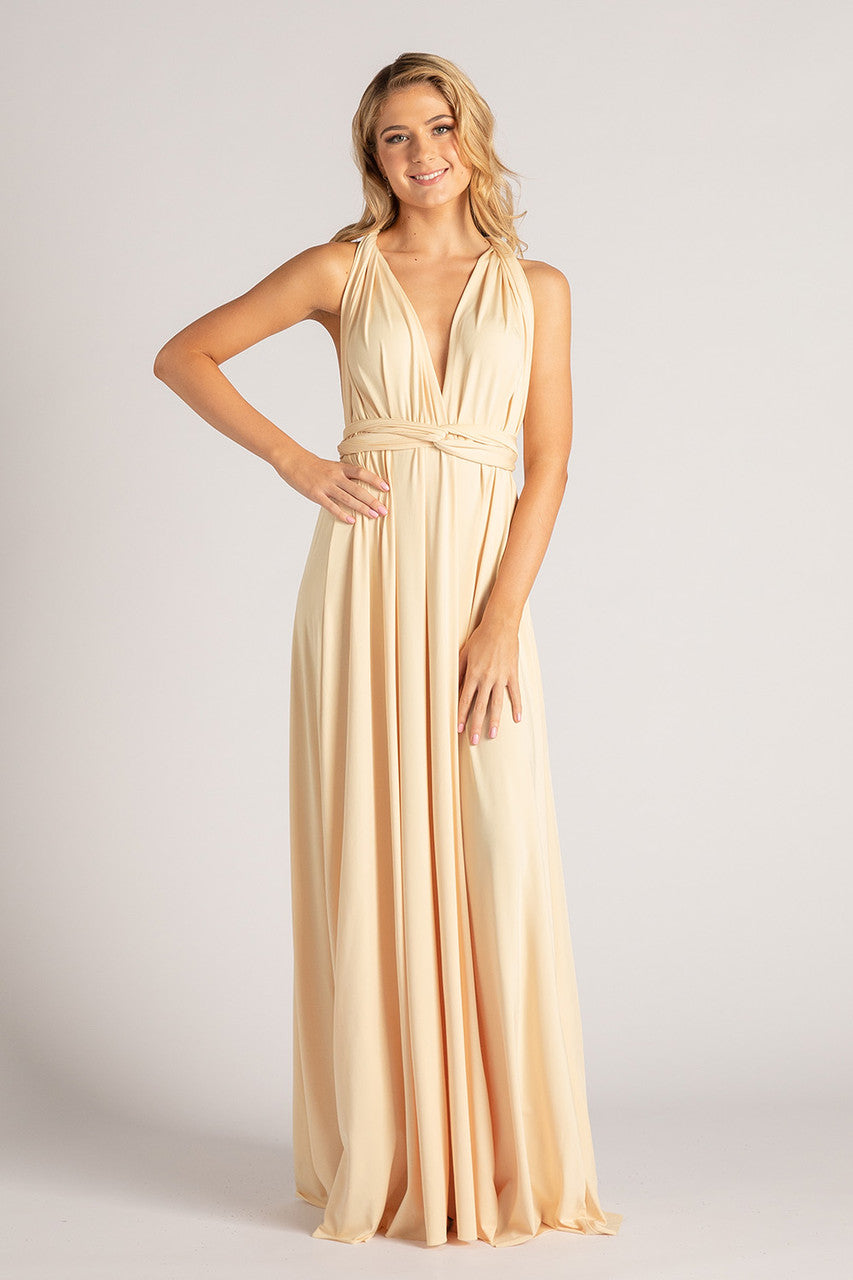 Classic Multiway Infinity Dress In Butter Yellow For Sale - Bridesmaids Dresses | Model Chic Classic Multiway Infinity Dress In Butter Yellow For Sale - Bridesmaids Dresses | Model Chic