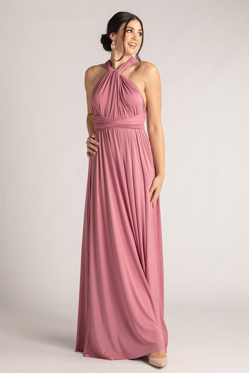 Classic Multiway Infinity Dress in Plum