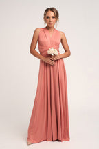 Classic Multiway Infinity Dress in Rose