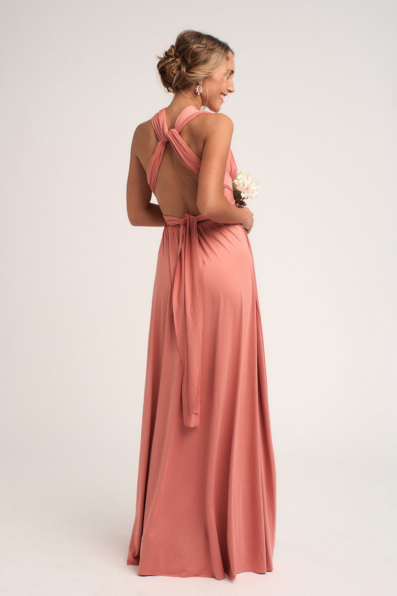 Classic Multiway Infinity Dress in Rose