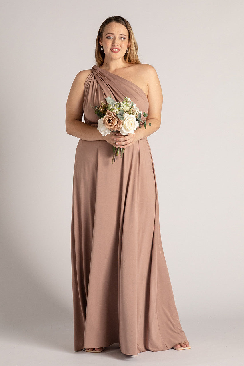 Classic Infinity Multiway Bridesmaids and Formal Dress in Rude Nude