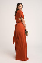 Classic Multiway Infinity Dress in Terracotta