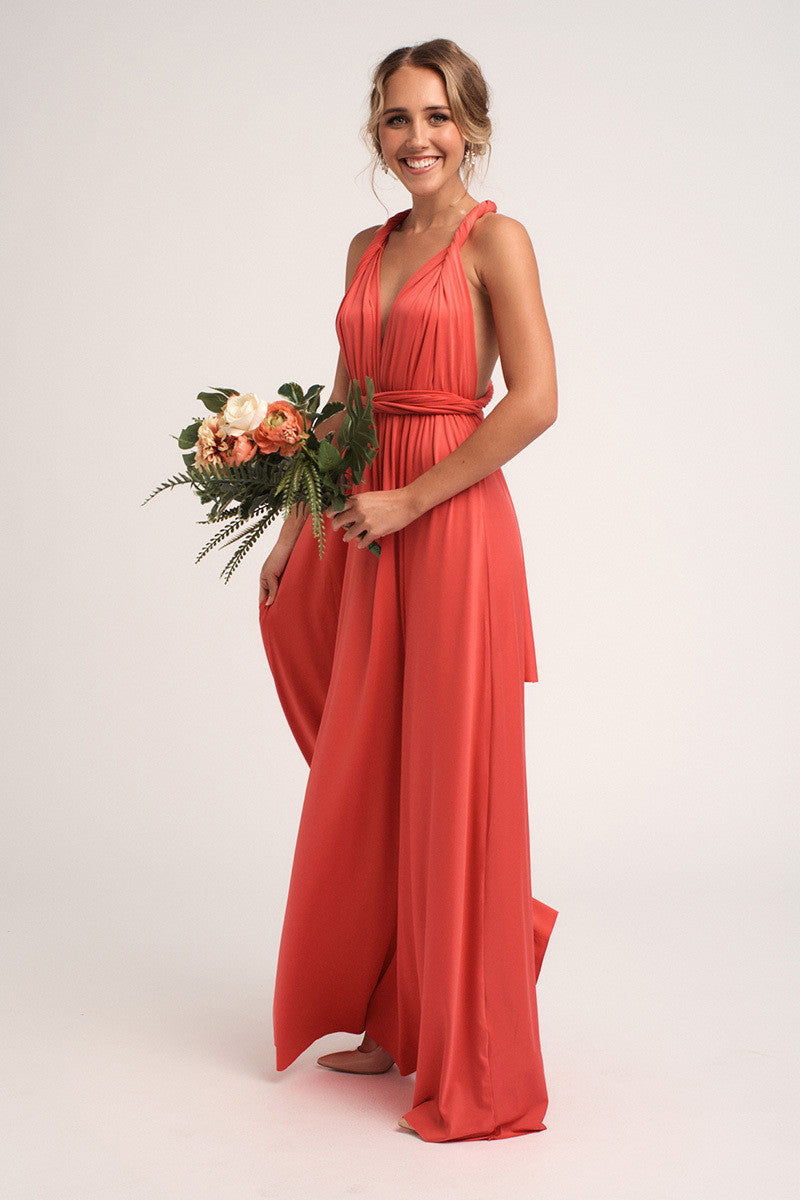 Classic Multiway Infinity Dress in Watermelon