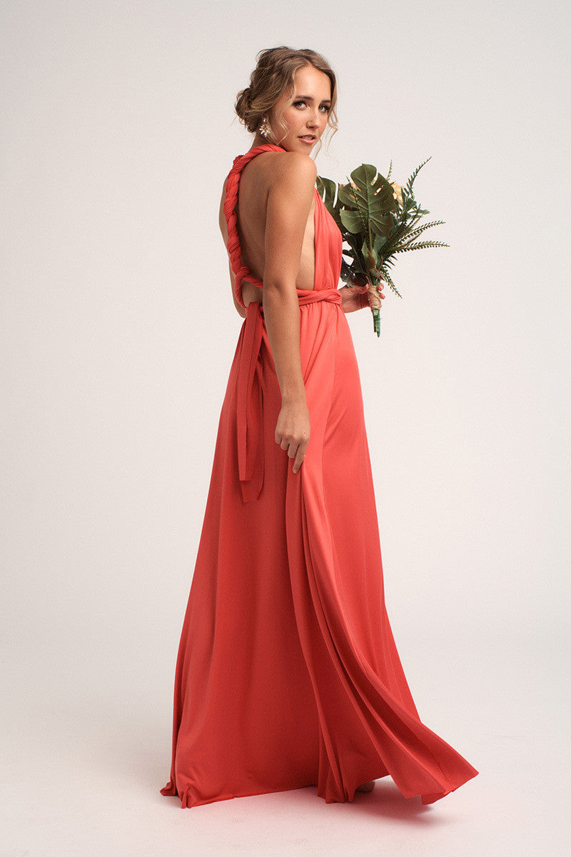 Classic Multiway Infinity Dress in Watermelon For Sale - Bridesmaids Dresses | Model Chic Classic Multiway Infinity Dress in Watermelon For Sale - Bridesmaids Dresses | Model Chic
