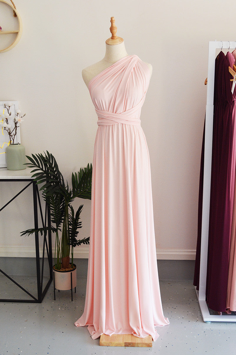 Classic Multiway infinity Bridesmaid Dress In Light Pink - Formal Dresses For Sale | ModelChic Model Chic Classic Multiway infinity Bridesmaid Dress In Light Pink - Formal Dresses For Sale | ModelChic Model Chic