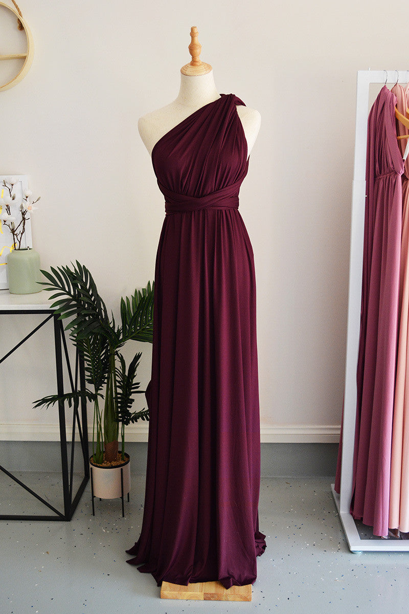 Classic Multiway Infinity Dress in Mulberry