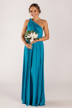 Classic Multiway Infinity Dress in Cerulean Blue