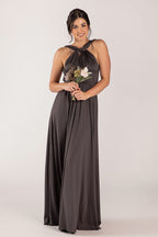 Classic Multiway Infinity Dress in Charcoal
