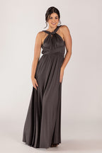 Classic Multiway Infinity Dress in Charcoal