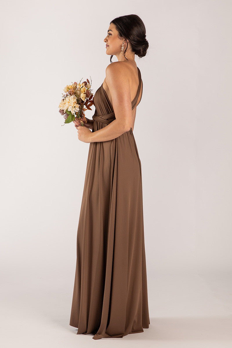 Classic Multiway Infinity Dress in Chocolate