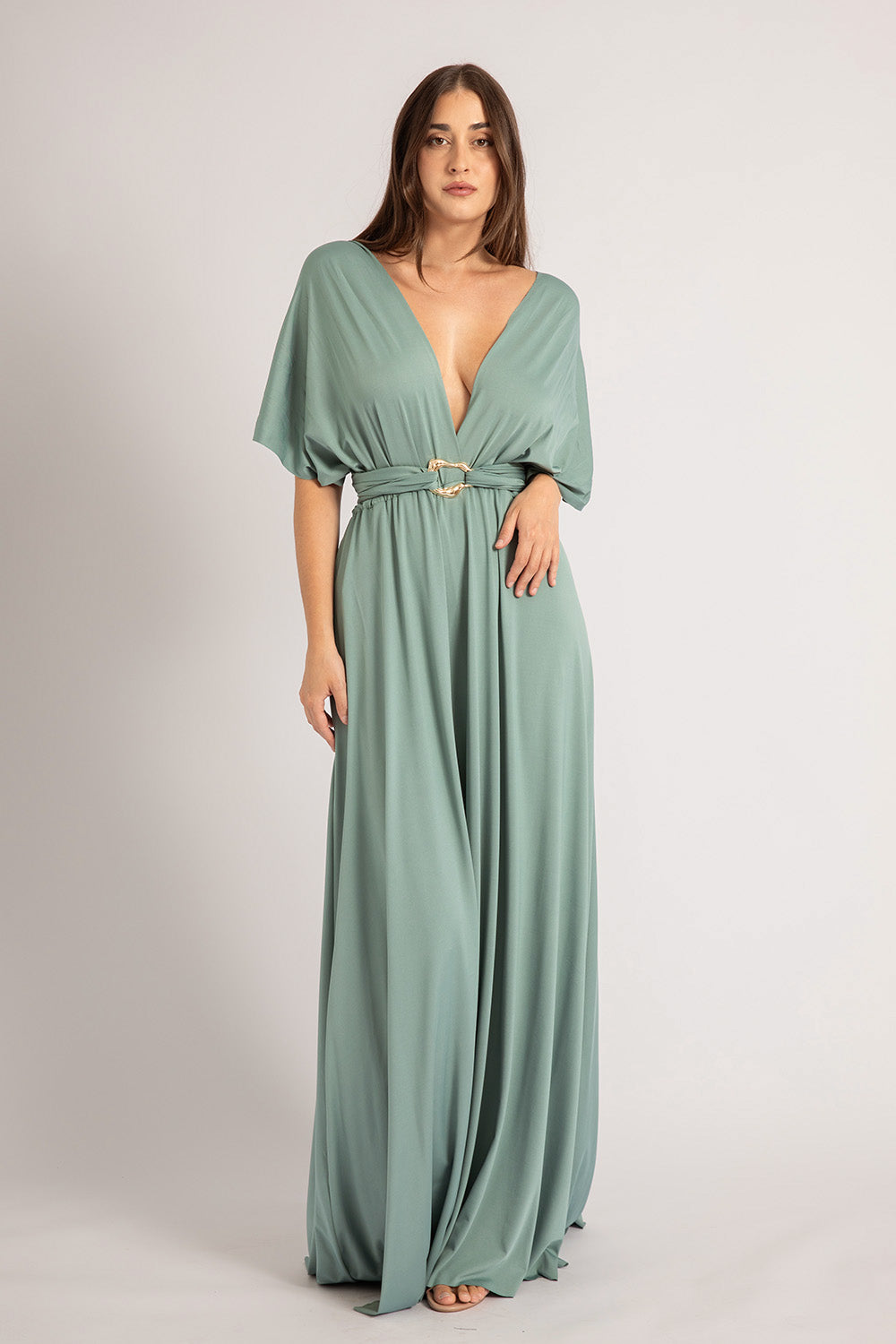 Classic Multiway Infinity Dress in Duck Egg Blue