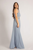 Classic Multiway Infinity Dress in Dusty Blue