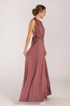 Classic Multiway Infinity Dress in Dusty Mauve