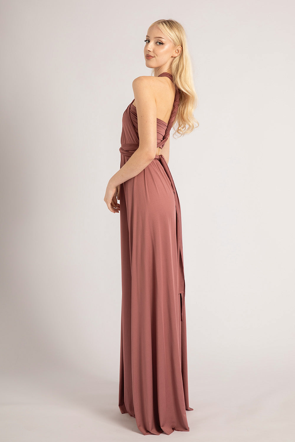 Classic Multiway Infinity Dress in Dusty Mauve