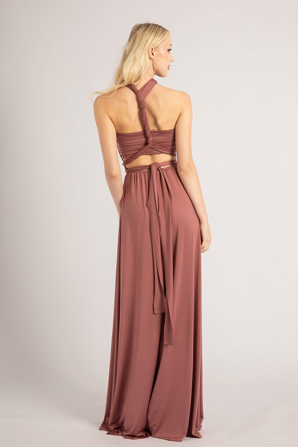 Classic Multiway Infinity Dress in Dusty Mauve