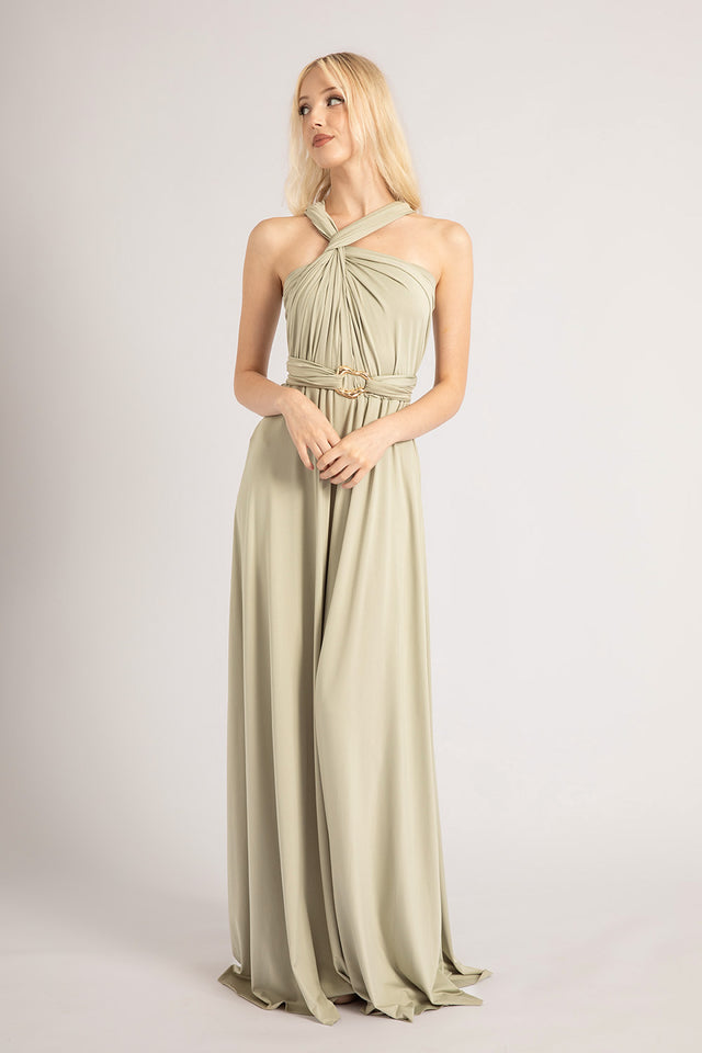 Classic Multiway Infinity Dress in Eucalyptus