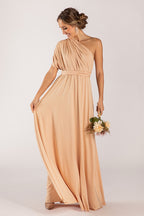Classic Multiway Infinity Dress in Gold