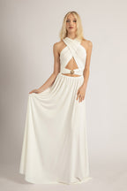 Classic Multiway Infinity Dress in Ivory
