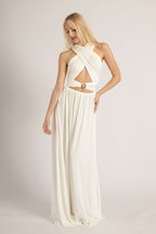 Classic Multiway Infinity Dress in Ivory