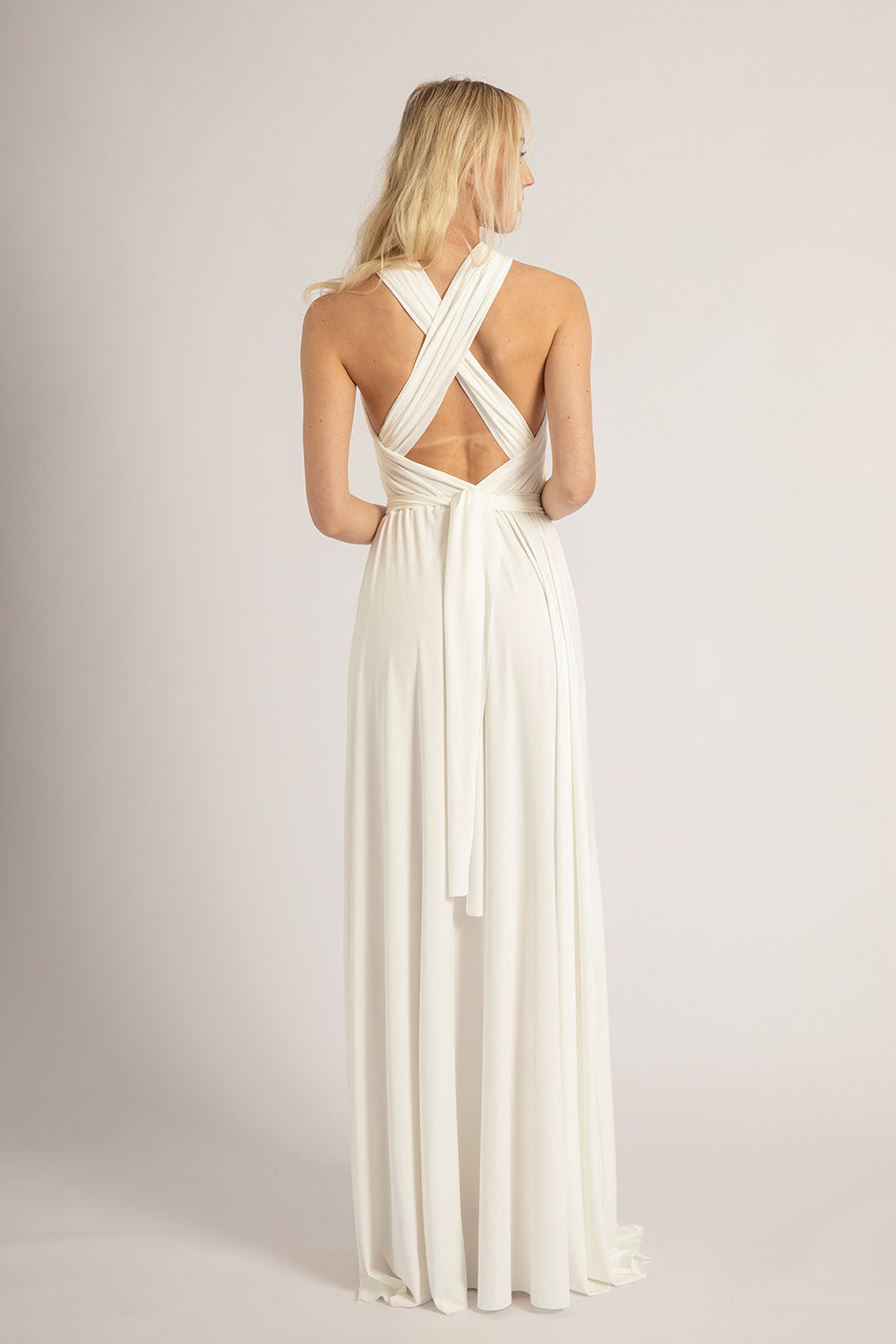 Classic Multiway Infinity Dress in Ivory