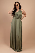 Classic Multiway Infinity Dress in Khaki
