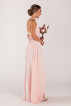 Classic Multiway Infinity Dress in Light Pink
