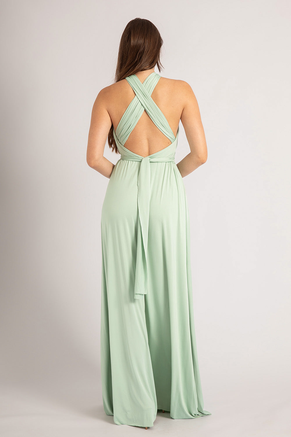 Classic Multiway Infinity Dress in Light Sage