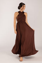 Classic Multiway Infinity Dress in Mahogany